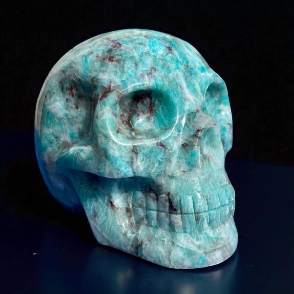 Large Amazonite Skull by Walmere