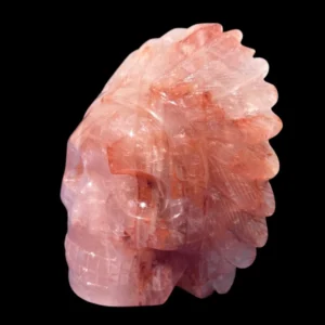 Fire-Quartz-Feathered-Shaman-Skull-Walmere7.webp Fire Quartz Feathered Shaman Skull by Walmere