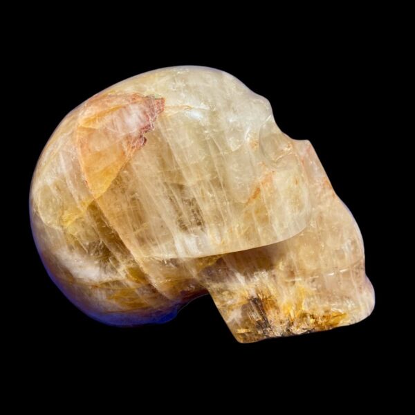Golden Healer crystal skull