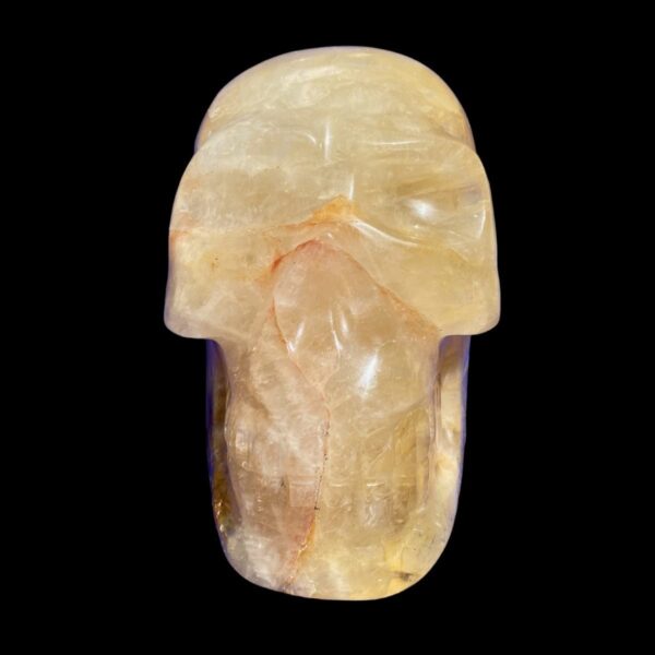 Golden Healer crystal skull