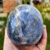 IMG_0647.jpeg Large Sodalite Skull - Electric Blue Sodalite