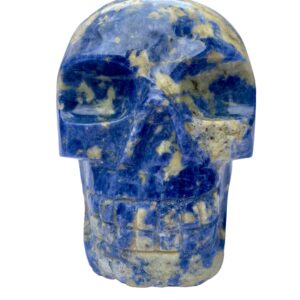 Sunset sodalite skull
