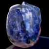 Large sodalite skull by Walmere