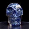 Large sodalite skull by Walmere