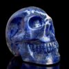Large sodalite skull by Walmere