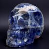 Large sodalite skull by Walmere