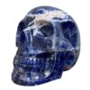 Large sodalite skull by Walmere