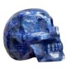 Large sodalite skull by Walmere