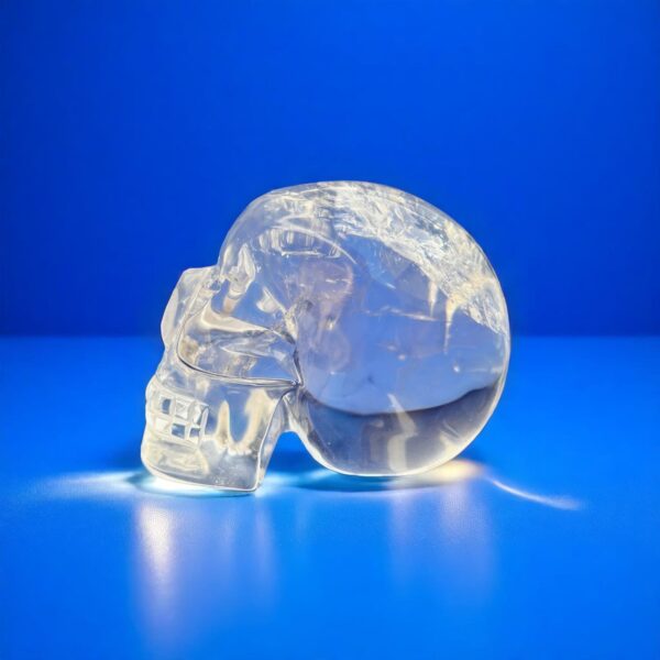 Lemurian Quartz Skull