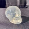 Moon quartz crystal skull