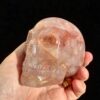 Fire Quartz Crystal Skull