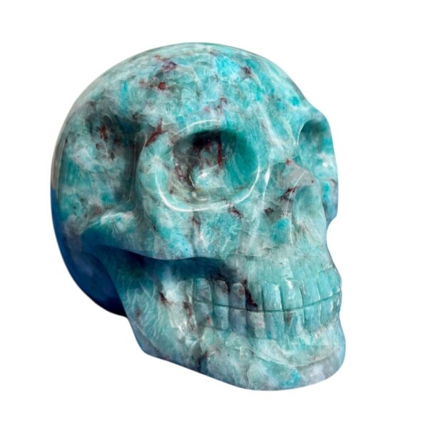 Large Amazonite Skull by Walmere