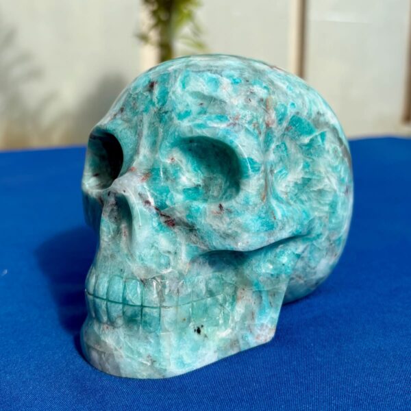 Large Amazonite Skull by Walmere