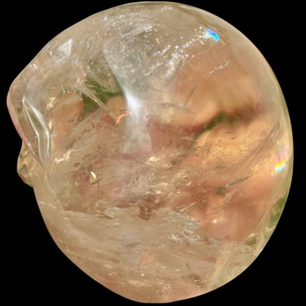 IMG_3464.jpg Large Citrine Crystal Skull with Rainbows