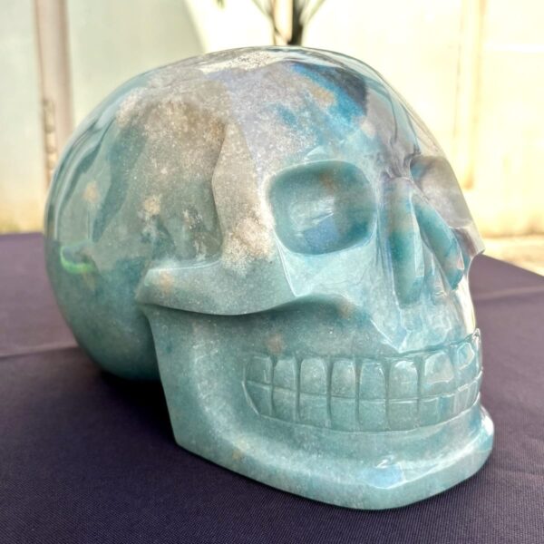 Life-Size Trolleite Crystal Skull