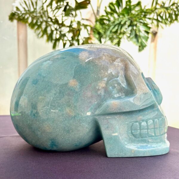 Life-Size Trolleite Crystal Skull