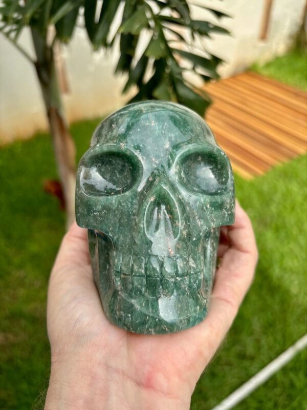 IMG_4572.jpeg Green Aventurine Crystal Skull 1.55 kg