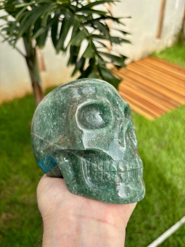 IMG_4573.jpeg Green Aventurine Crystal Skull 1.55 kg