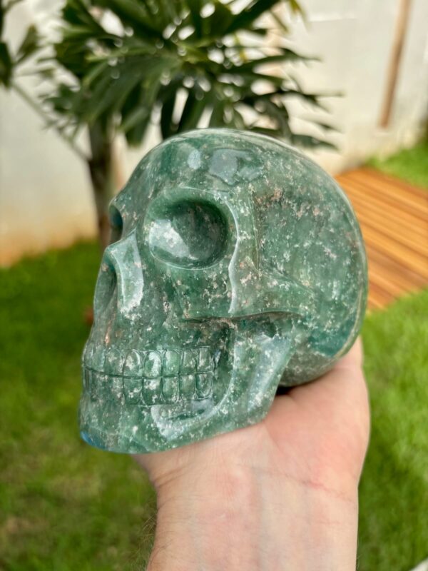 IMG_4574.jpeg Green Aventurine Crystal Skull 1.55 kg