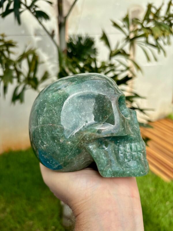 IMG_4575.jpeg Green Aventurine Crystal Skull 1.55 kg