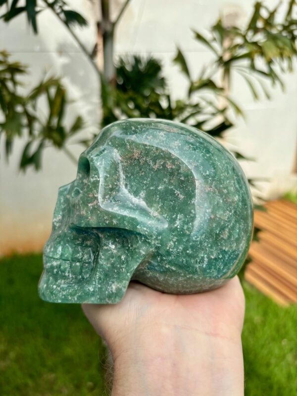 IMG_4576.jpeg Green Aventurine Crystal Skull 1.55 kg
