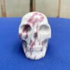 Pink Tourmaline in Albite Crystal Skull – 0.73 kg