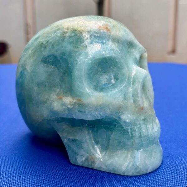 IMG_4733.jpeg Large Aquamarine Crystal Skull โ 2.17 kg