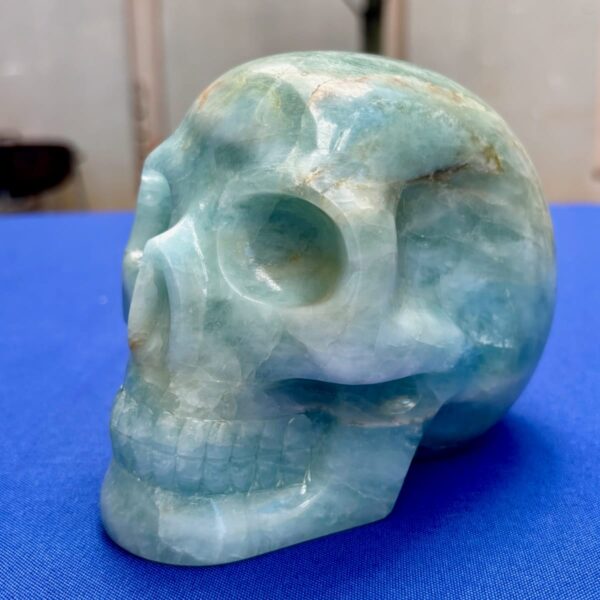 IMG_4734.jpeg Large Aquamarine Crystal Skull โ 2.17 kg