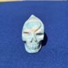 IMG_4756.jpeg Blue Trolleite Traveller Skull โ 11 cm Hand-Carved