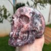 Hematite in Magnesite Crystal Skull – 1.9kg