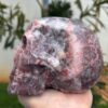 Hematite in Magnesite Crystal Skull – 1.9kg