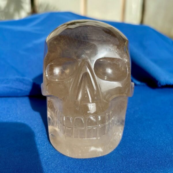 IMG_5146.jpeg Large Smoky Quartz Crystal Skull