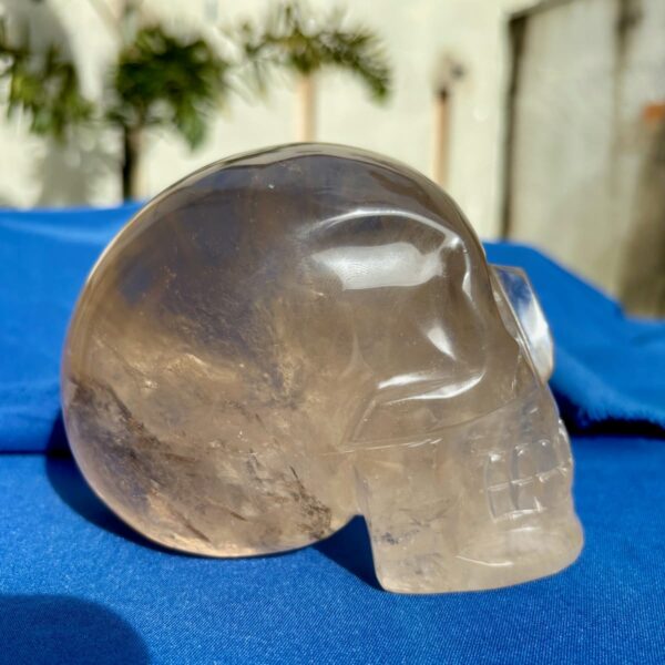 IMG_5149.jpeg Large Smoky Quartz Crystal Skull