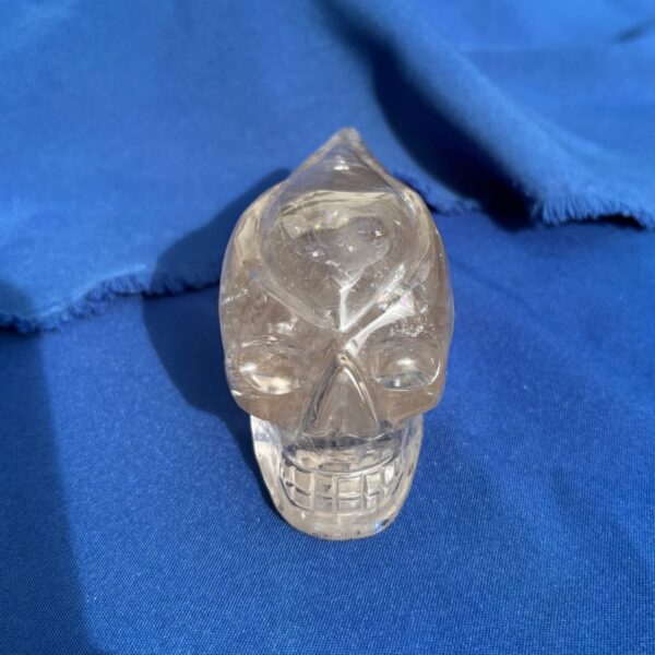 Smoky Quartz Traveller Skull