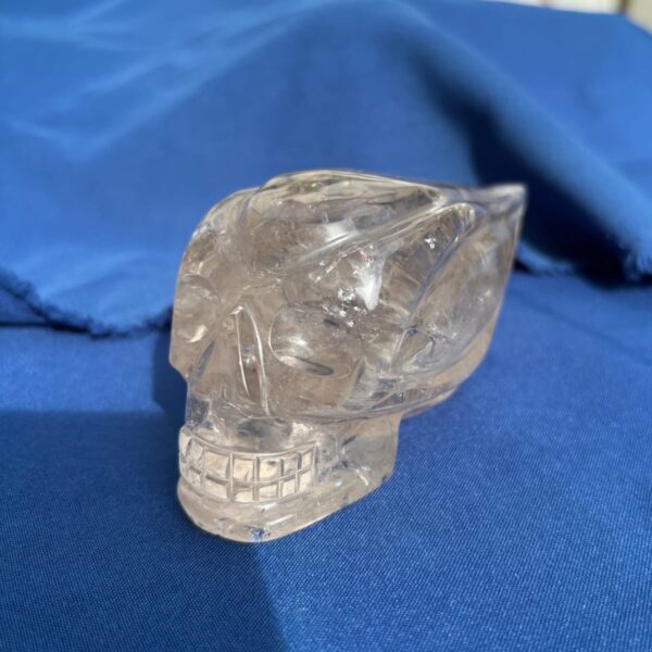 Smoky Quartz Traveller Skull