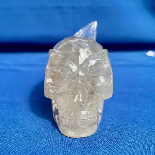 Smoky Quartz Traveller Skull by Walmere