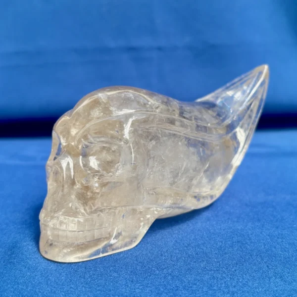 Smoky Quartz Traveller Skull by Walmere