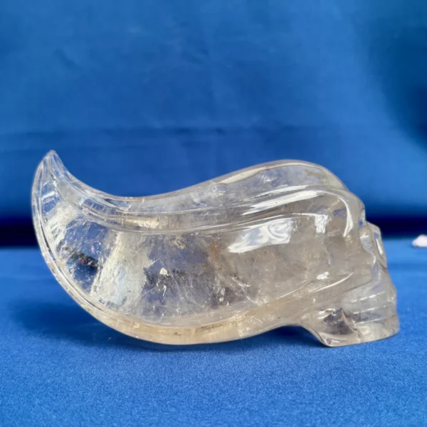 Smoky Quartz Traveller Skull by Walmere