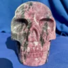 Large Rhodonite skull - 2.85 kg