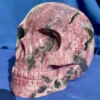 Large Rhodonite skull - 2.85 kg