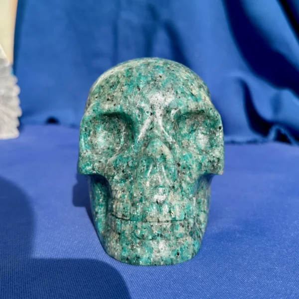 IMG_5634.webp Amazonite Crystal Skull by Walmere | 827g