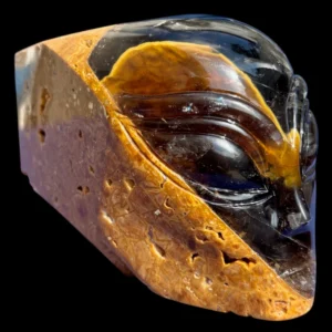 IMG_5673-Photoroom-1.webp Large Smoky Quartz in Chalcedony Alien Traveller Skull