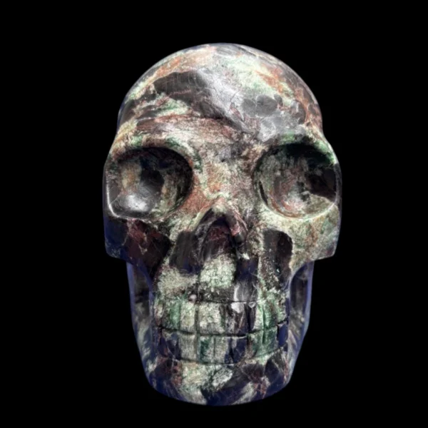 Rare Fuchsite Crystal Skull | RESERVED