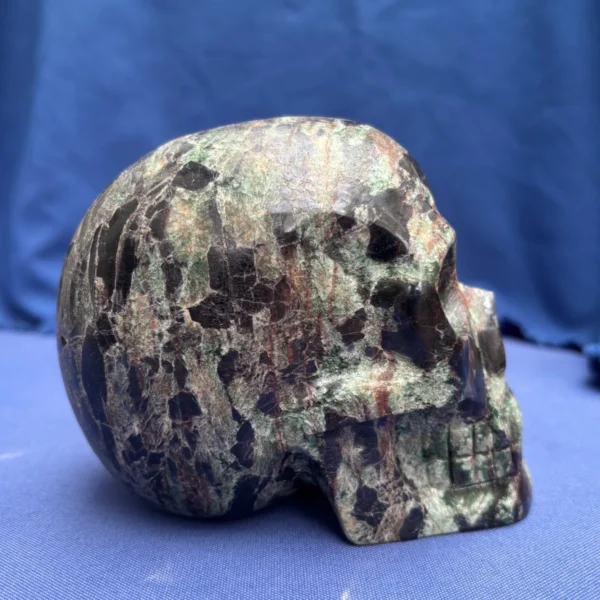 Rare Fuchsite Crystal Skull | RESERVED