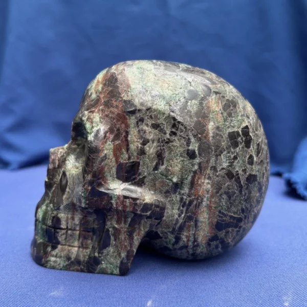 Rare Fuchsite Crystal Skull | RESERVED