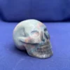 Blue Trolleite Crystal Skull – Hand-Carved – Hand-Carved