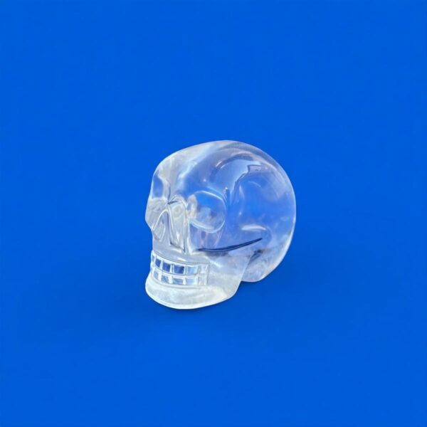 Ultra Clear Lemurian Quartz Skull – 92g Pure Energy