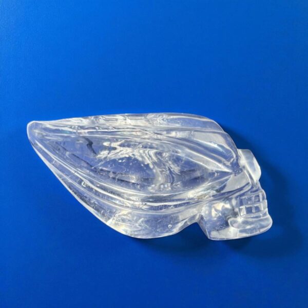 Top-Quality Lemurian Quartz Traveler Skull