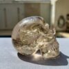 Lemurian Smoky Quartz Skull