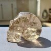 Lemurian Smoky Quartz Skull